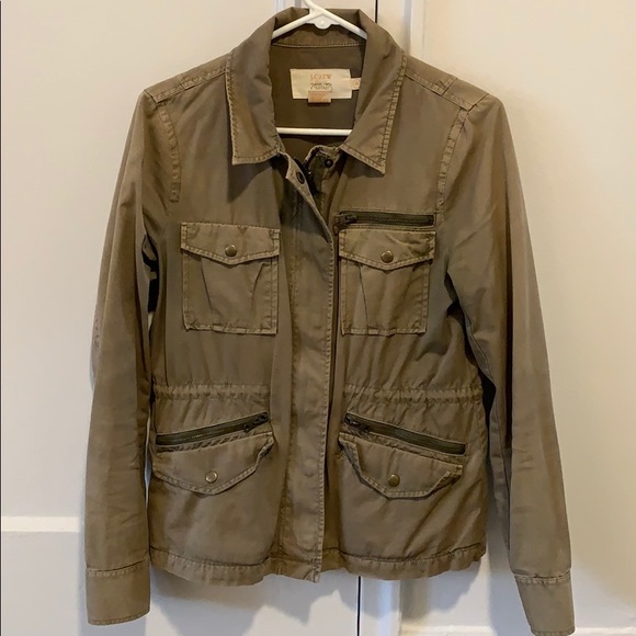J. Crew Jackets & Blazers - J. Crew Lightweight Utility Jacket